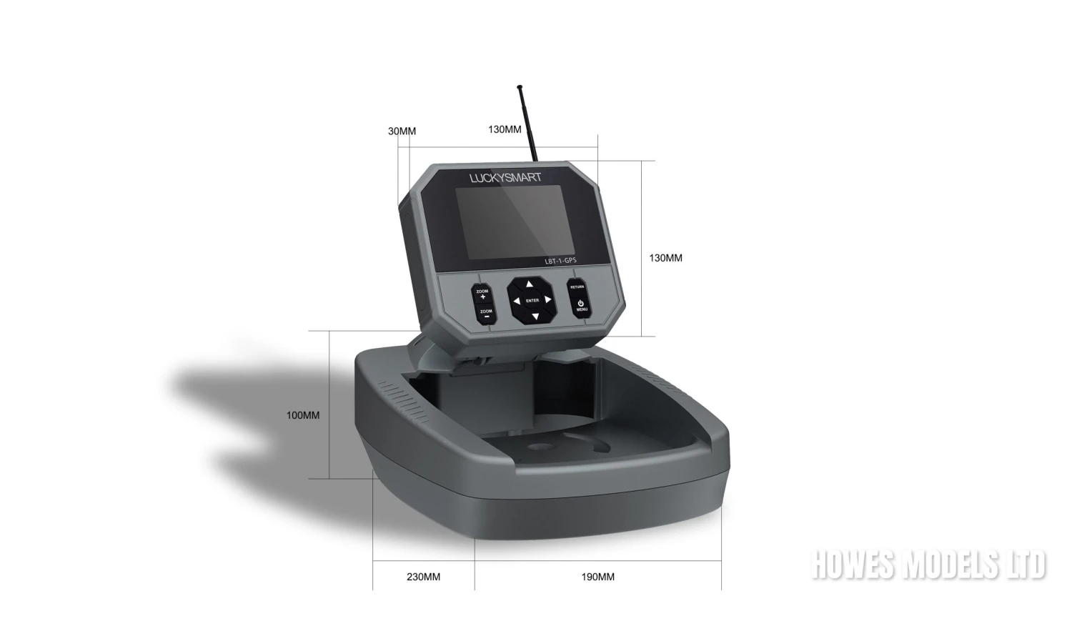 Lake Reaper Bait Boat Black With GPS & Fish Finder Now With The Latest Telemetry Handset - Image 4