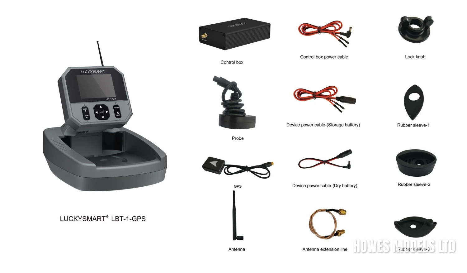Bait Boat GPS Fish Finder Sonar Lucky Smart LBT-1GPS - Image 10