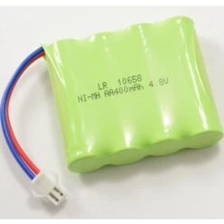 HUINA 1520/1530/1540 Battery 4 Cell 400Mah 4.8 Volt Ni-Mh Small Plug White