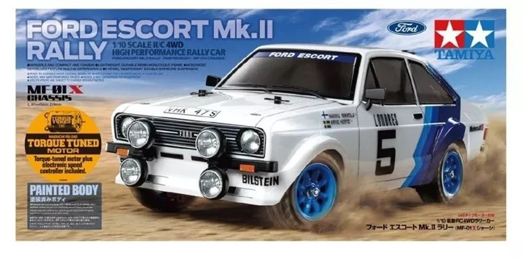 Tamiya Escort Mk.II Rally – MF-01X 58687 Ready To Go Bundle - Image 3