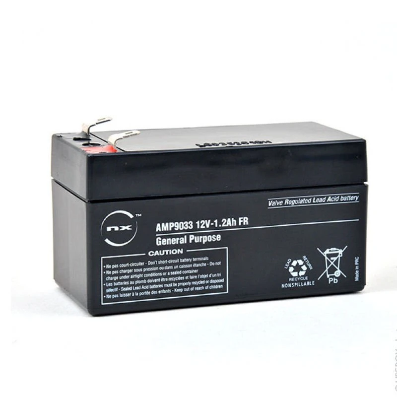 Sealed Lead Acid Battery 12V 1.2Ah Enix Amp 9033