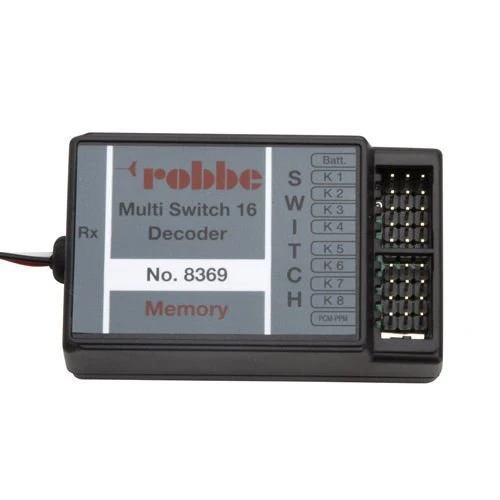 Multi-Switch 16 Decoder For Futaba F-Series Transmitters (Not FX)