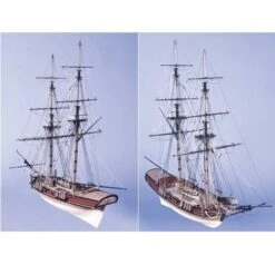 Caldercraft HM Brig Badger 1778 1:64 C9017