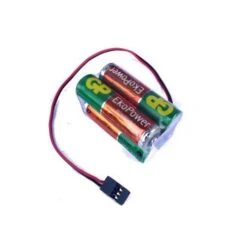 Receiver Battery Pack NiMh 4.8v 1200mAh Square