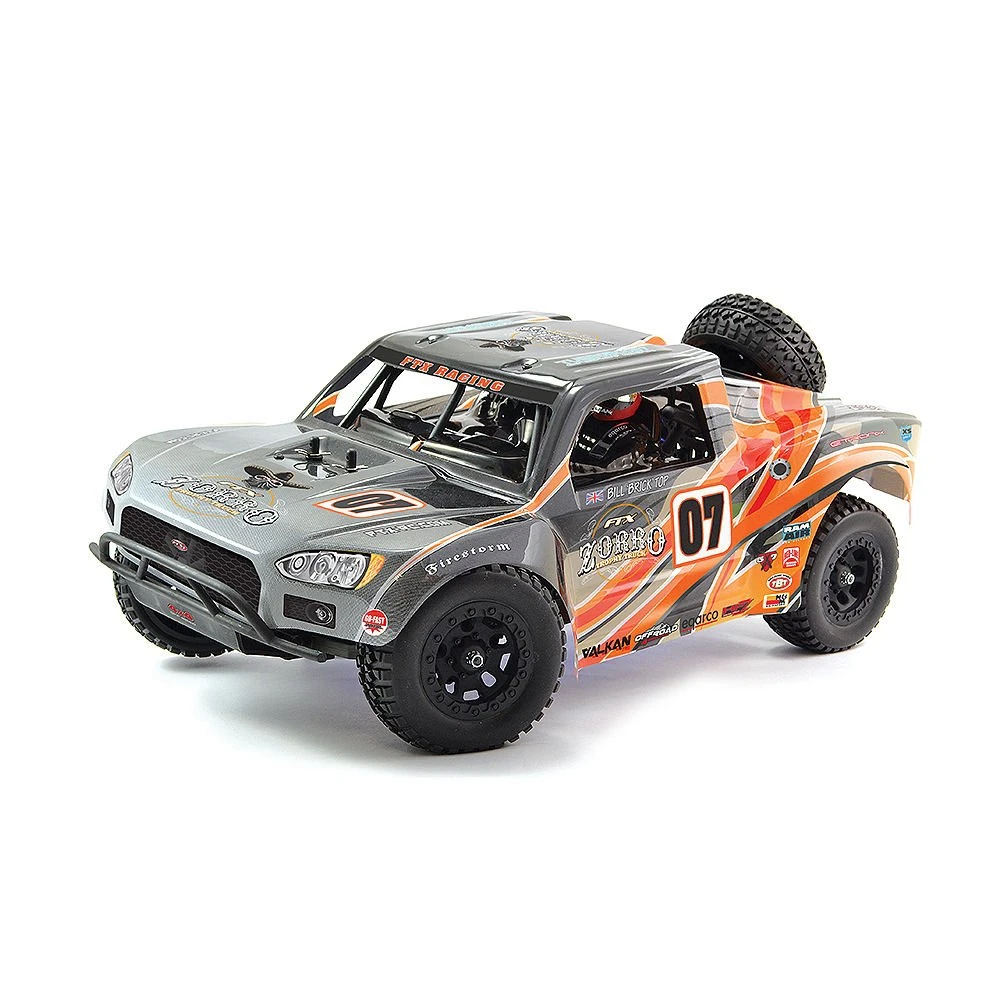 FTX Zorro 1/10th Nitro Radio Control RC Trophy Car/Truck 4WD RTR – Orange