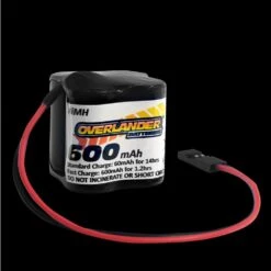 Overlander Receiver Battery Pack Square NiMH 4.8 Volt 2/3 AA 600MAH
