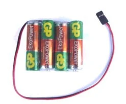Receiver Battery Pack NiMh 4.8v 1200mAh Flat