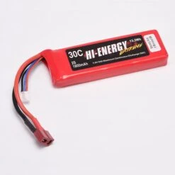 Hi-Energy 2S 7.4v 1800mAh 30C Li-Po T-Type