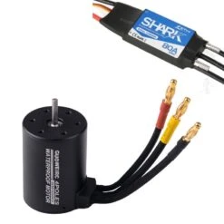 3650 5200KV Brushless Motor With Marine RC Boat Brushless ESC 80A