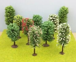 59541 Jordan 7A Pack Of 10 Green Trees
