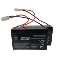 Microcat 6 Volt 7 Ah Bait Boat Batteries Pair