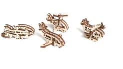 UG70034 Ugears Model U-Fidget Aircrafts, Set Of 4 Miniature Models