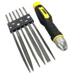 7pc Precision Needle File Set (Changeable File And Handle)