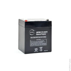 12V 4.5AH 12 Volt Rechargeable Lead Acid Battery Enix #AMP9036