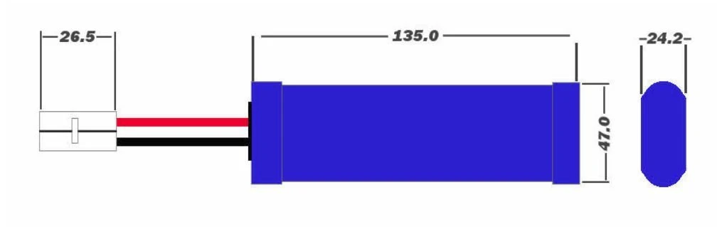 7.2v 3800mAh NiMh Battery - Image 2