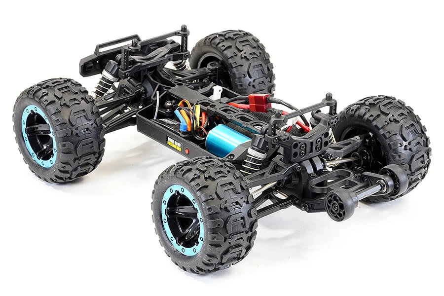 FTX Tracer 1/16 4WD Brushless Monster Truck RTR – Yellow - Image 9