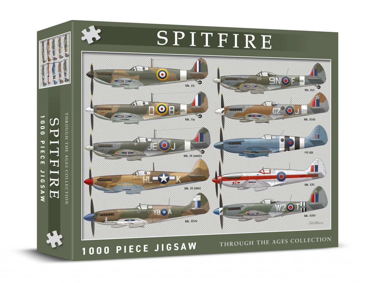 Spitfire 1000 Piece Jigsaw Puzzle – CHP0125