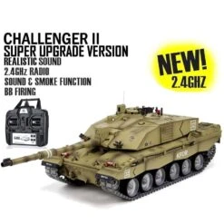 Heng Long 1/16th British Challenger 2 Super Pro Version RC Tank