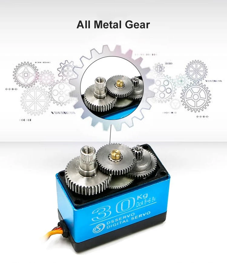 30KG High Torque Metal Geared Waterproof Digital Servo DS3230 - Image 3