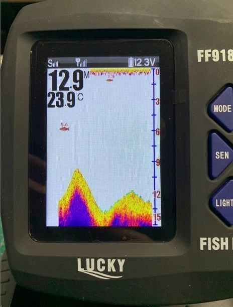 Lucky FF918C Wireless Sonar Colour Fish Finder For Lake Reaper Bait Boats - Image 3