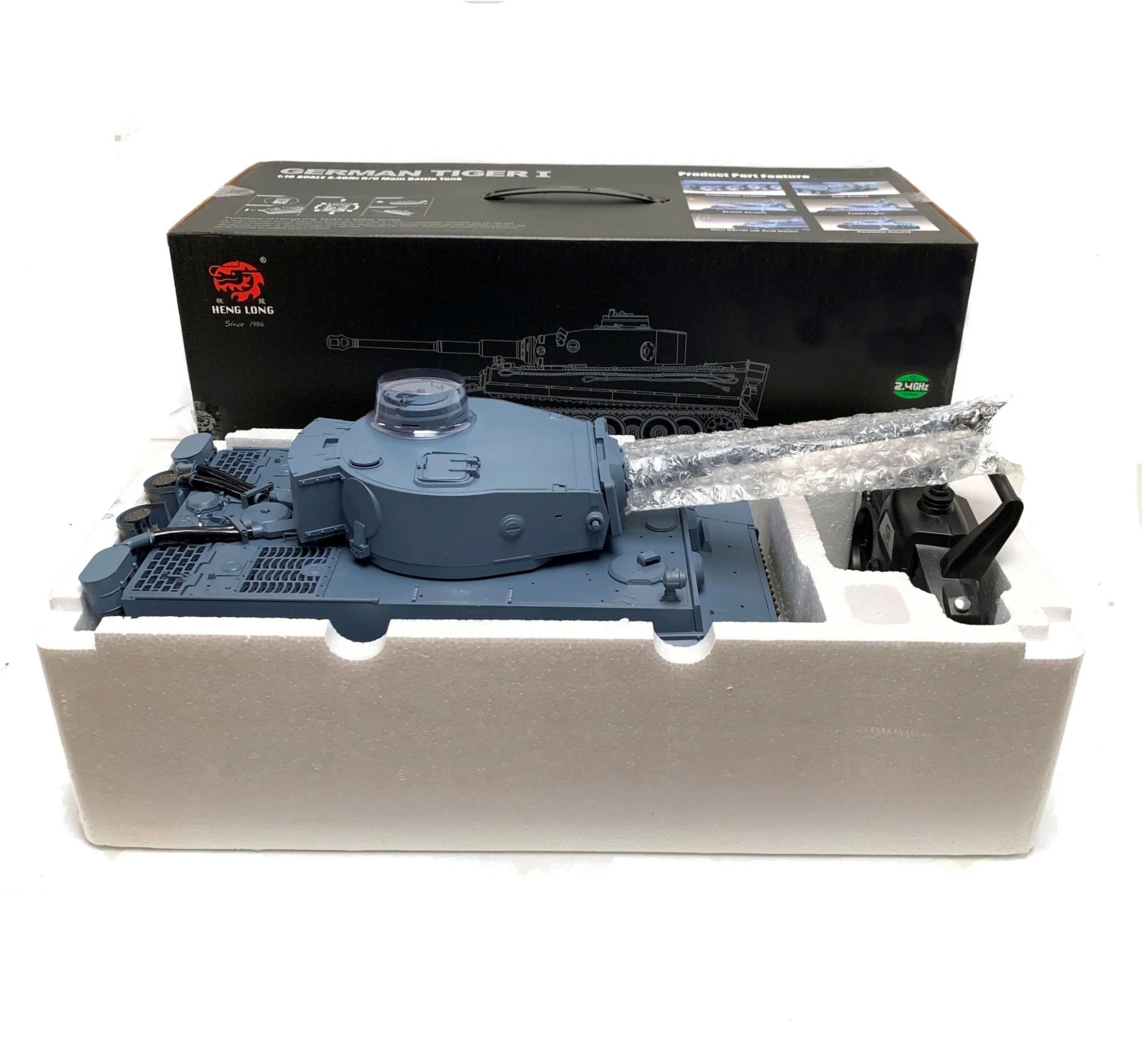 Heng Long 1/16th German Tiger 1 Radio Control Tank Pro Version - Image 5