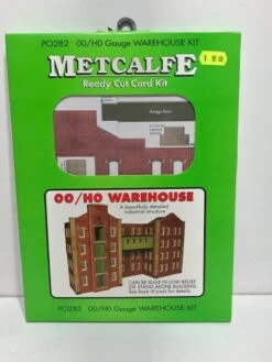 Metcalfe Kits PO282 OO/HO Warehouse Kit, Unmade
