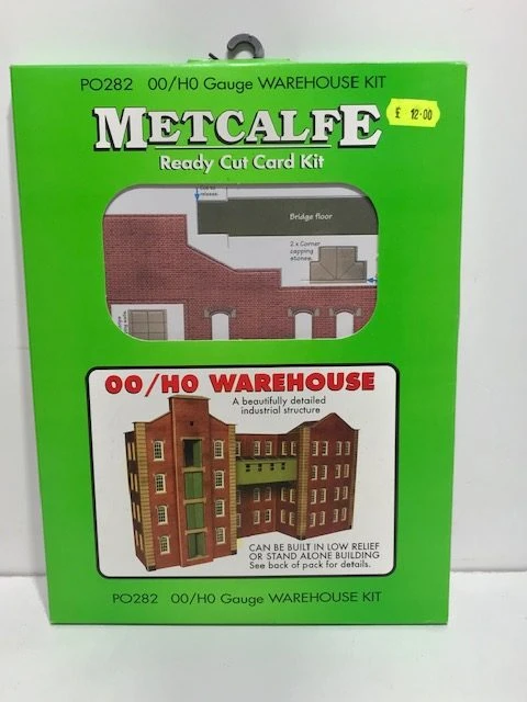Metcalfe Kits PO282 OO/HO Warehouse Kit, Unmade