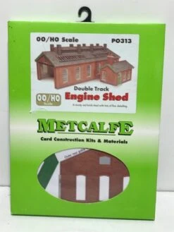 Metcalfe Kits PO313 Double Track Engine Shed Kit, Unmade