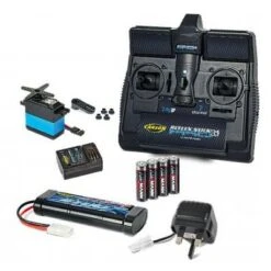 Carson Tamiya R/C Equipment Set Reflex 3.1. Ideal Radio Set Up For Model Boats
