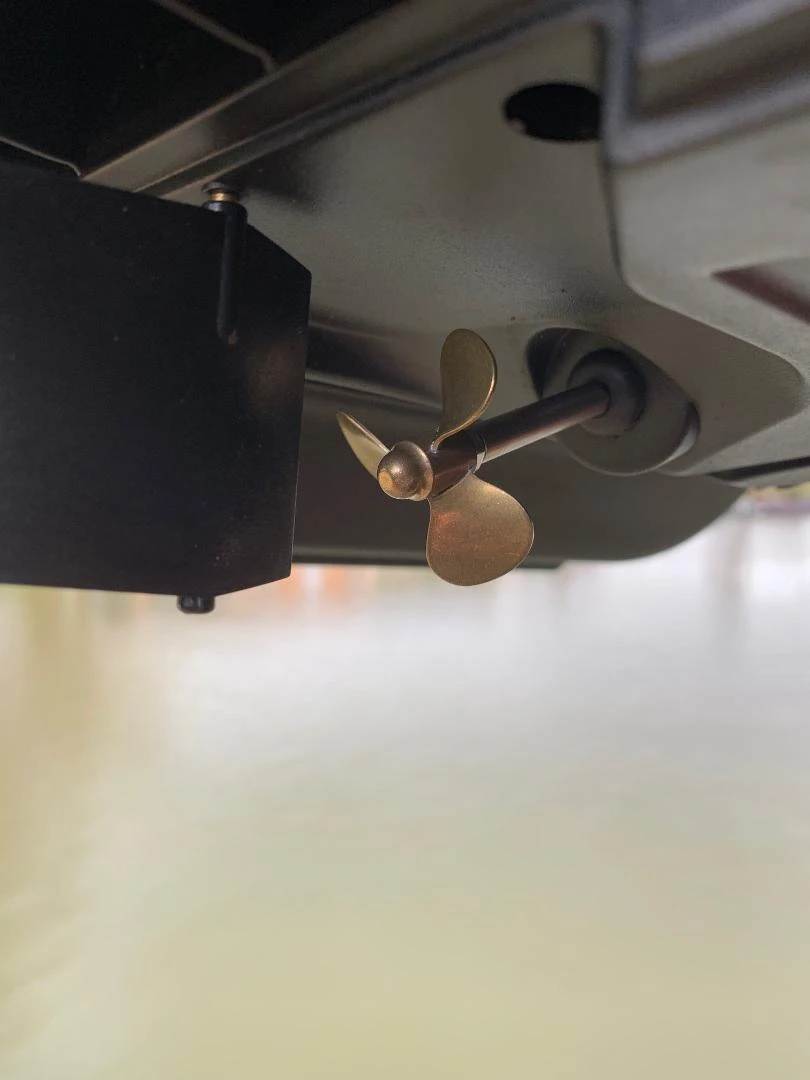 Lake Reaper Bait Boat Upgrade Brass Propeller - Image 3