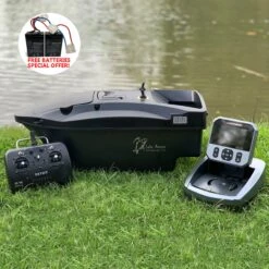 Lake Reaper Bait Boat Black With GPS & Fish Finder Now With The Latest Telemetry Handset