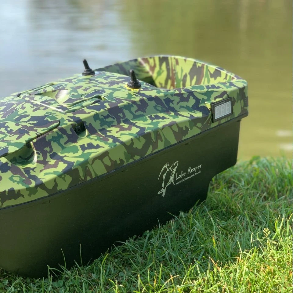 Lake Reaper Bait Boat Camouflage – Carryall, Batteries And Camo TX Case Bundle Now With The Latest Telemetry Handset - Image 5