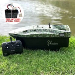 Lake Reaper Bait Boat Camouflage Now With The Latest Telemetry Handset