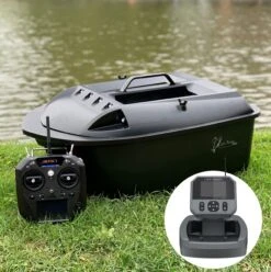 Lake Reaper Pro Bait Boat In Matt Black With GPS And Fish Finder – Pre Order