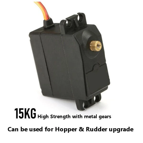 Lake Reaper Upgrade Rudder/Hopper Servo 15KG With Metal Gears - Image 2
