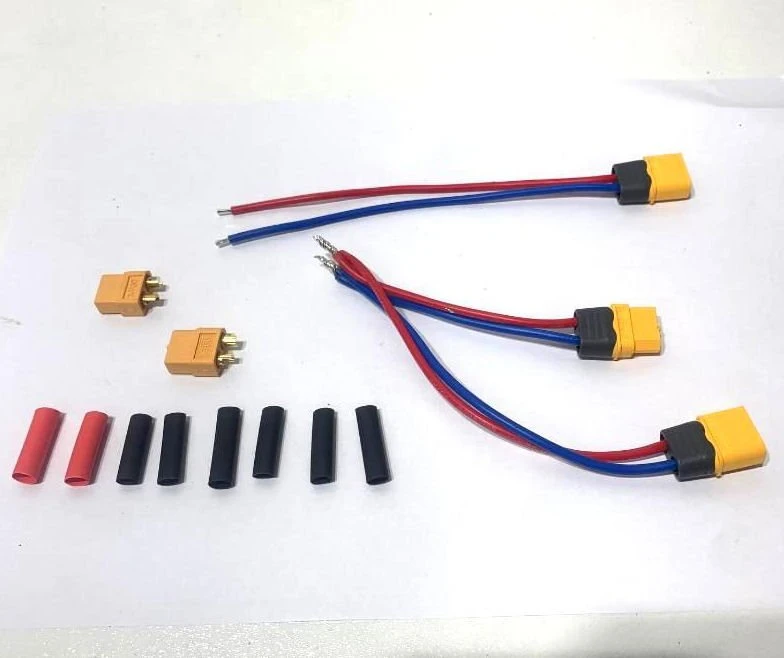 Lake Reaper XT60 Battery Conversion Plugs & Leads – Ideal For Converting From Standard To XT60