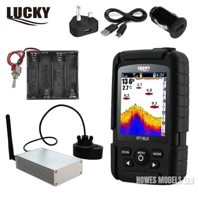 Lucky FF718LiC Wireless Sonar Colour Fish Finder - Image 4