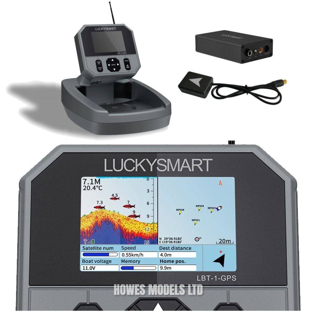 Bait Boat GPS Fish Finder Sonar Lucky Smart LBT-1GPS