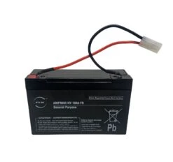 Microcat 6 Volt 10 Ah Bait Boat Battery With Lead