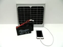 Solar Panel Charger For The Microcat Bait Boat Batteries