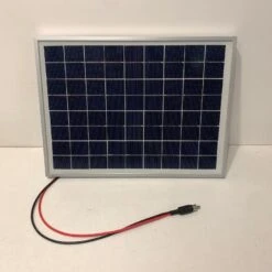 Solar Panel Charger For The Microcat Bait Boat Battery With Phono Charge Plug