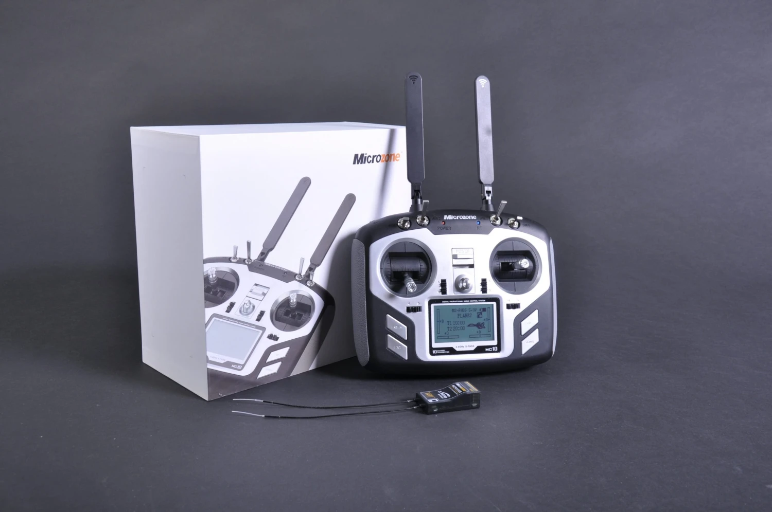 Microzone MC10 Transmitter And 8 Channel Receiver Package Ideal For Tamiya Trucks