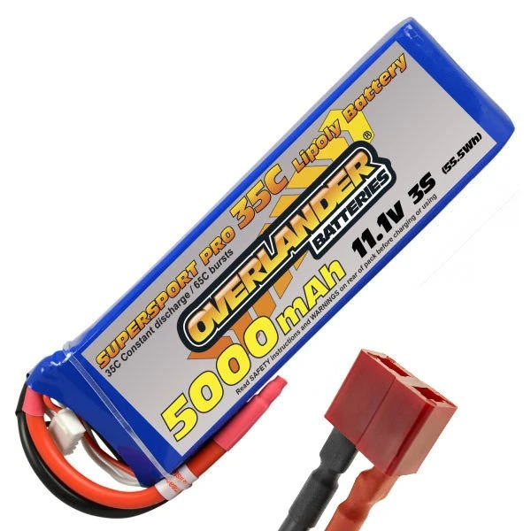 5000mAh 3S 11.1v 35C Super Sport Pro Li-Po