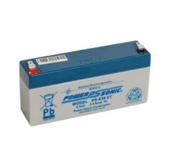 Power Sonic PS-630 6 Volt 3.4Ah Rechargeable Lead Acid Battery
