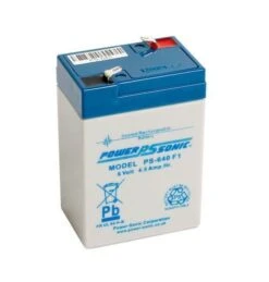 Power-Sonic PS640 6v 4.5Ah SLA Battery