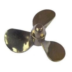 65mm M4 3 Blade Brass Propeller RH