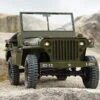 ROC HOBBY 1:6 Radio Control RC Willys Jeep Military Scaler – RTR