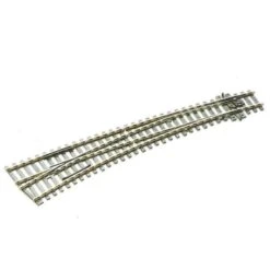 Peco SL-E87 00/H0 Curved Double Radius Left Hand Point