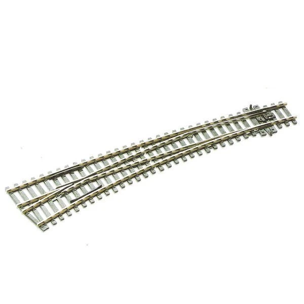 Peco SL-E87 00/H0 Curved Double Radius Left Hand Point