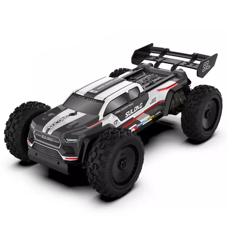Sulong Toys STEM DIY 1:18th 2WD Radio Control RC Car Kit Grey Truggy - Image 2